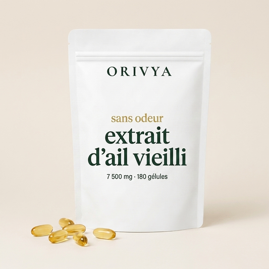 Extrait d'Ail Vieilli — 7 500 mg · Sans Odeur