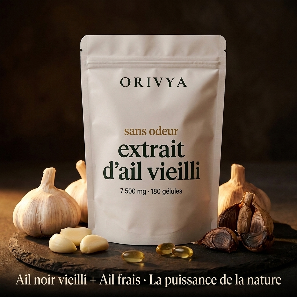Extrait d'Ail Vieilli — 7 500 mg · Sans Odeur