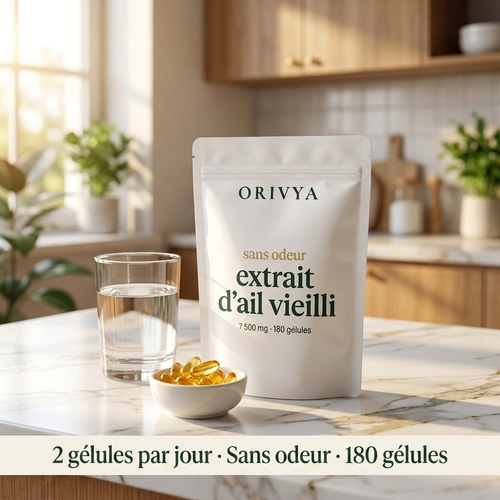 Extrait d'Ail Vieilli — 7 500 mg · Sans Odeur